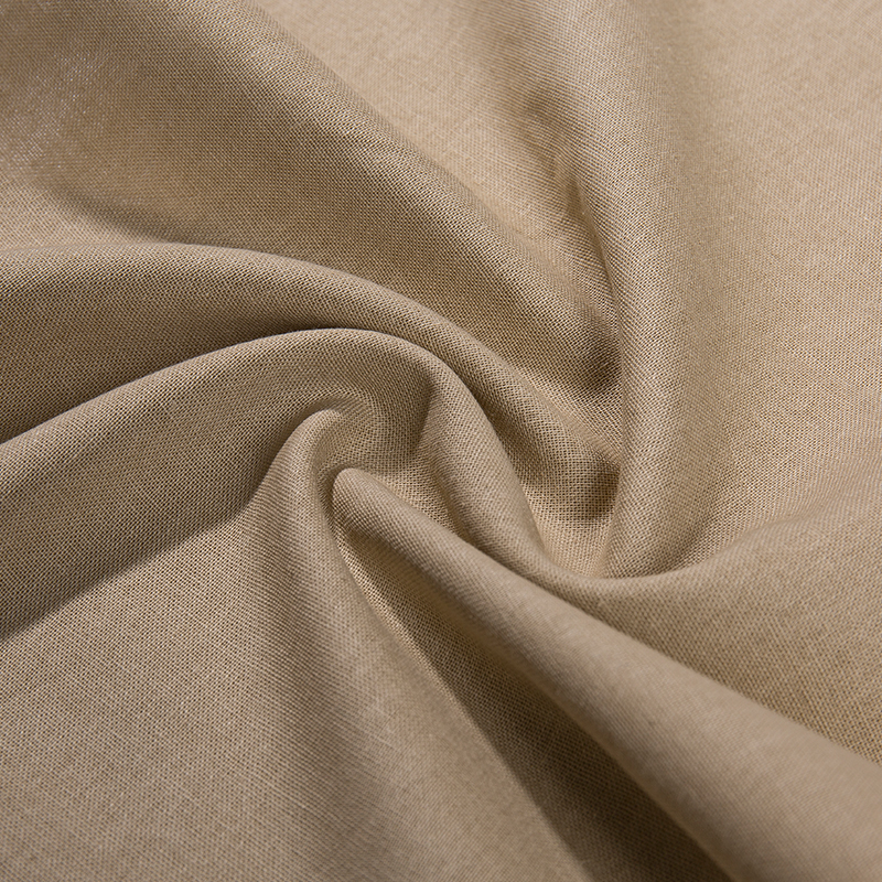 J100C1571 Fait de algodón de algodón falso de color neutral para camisas